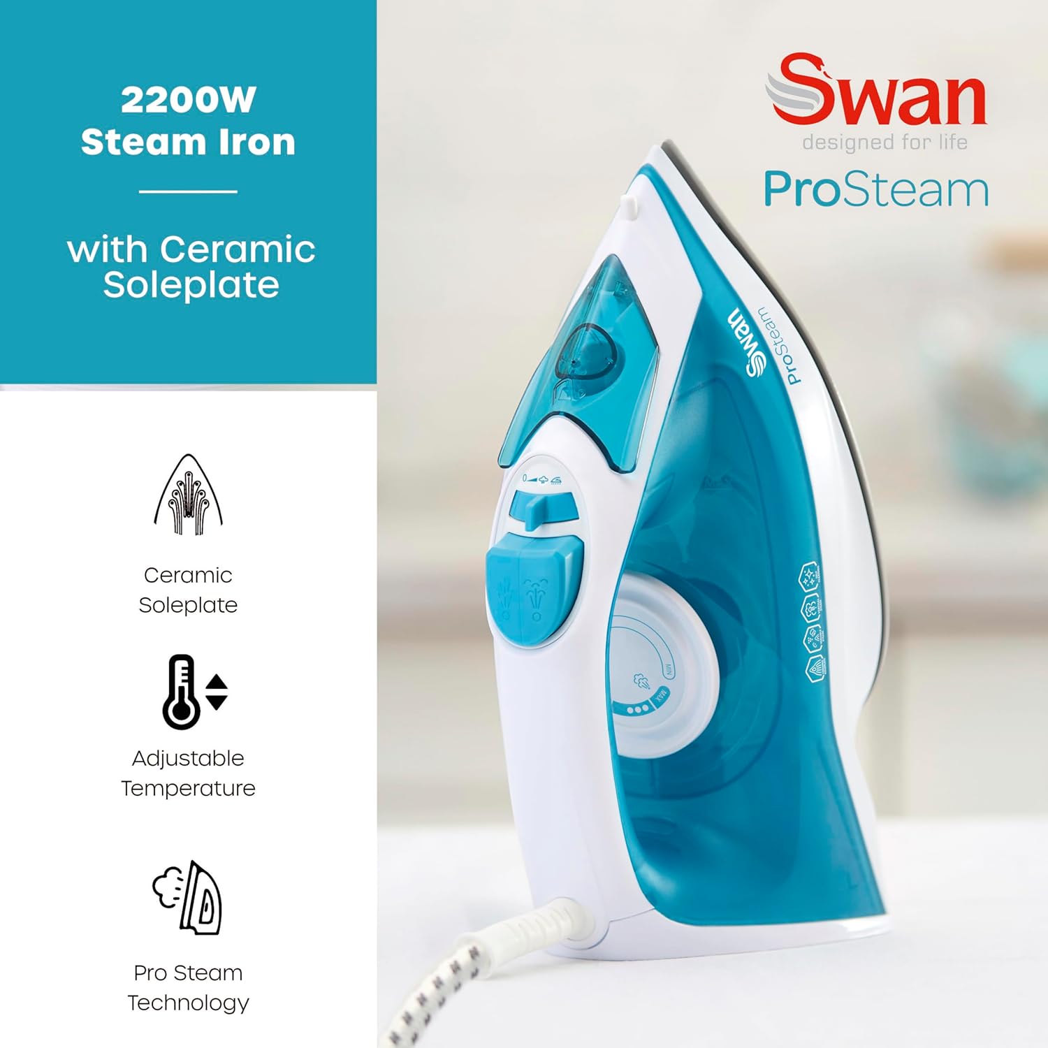 Swan 2200W Steam Iron