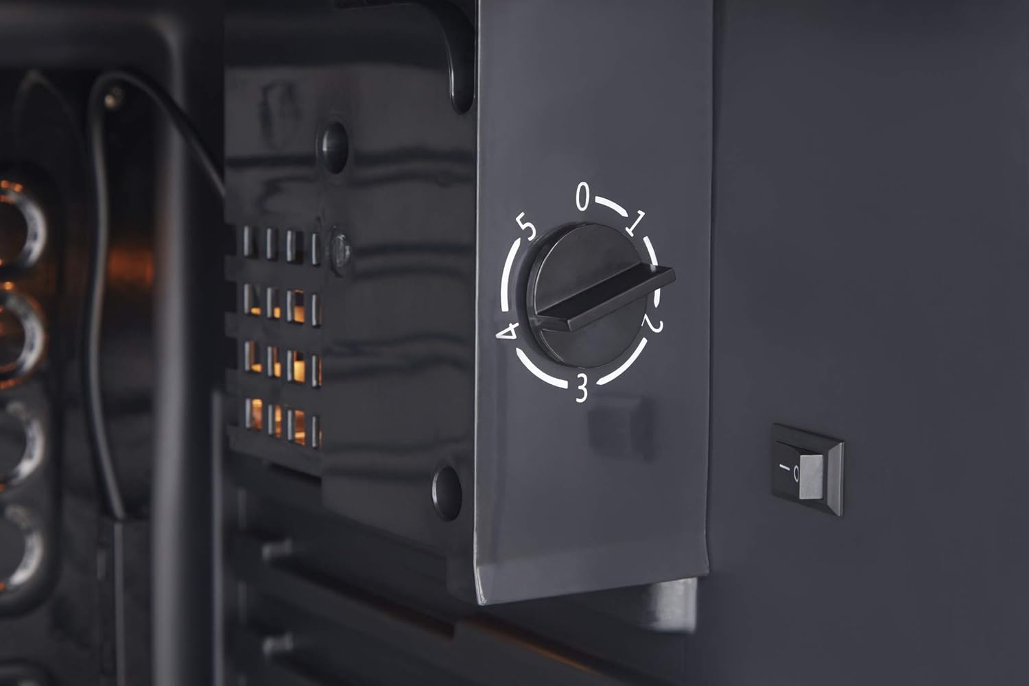 Swan 80L Black Undercounter Fridge - SR12030BN