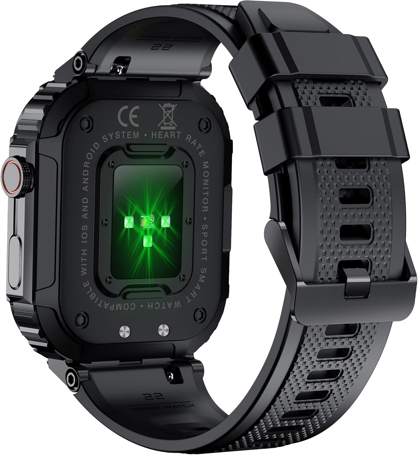 Denver Bluetooth Smart Watch / Heartrate, Blood Pressure & Oxygen Sensor - SWC-191B