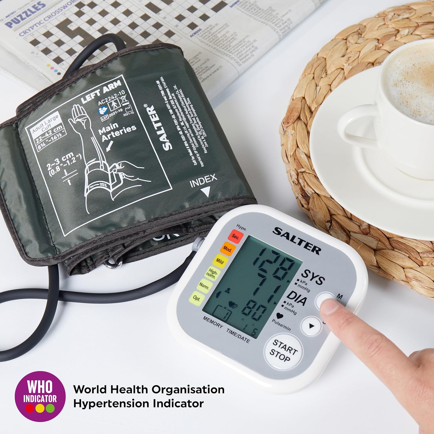 Salter Automatic Arm Blood Pressure Monitor