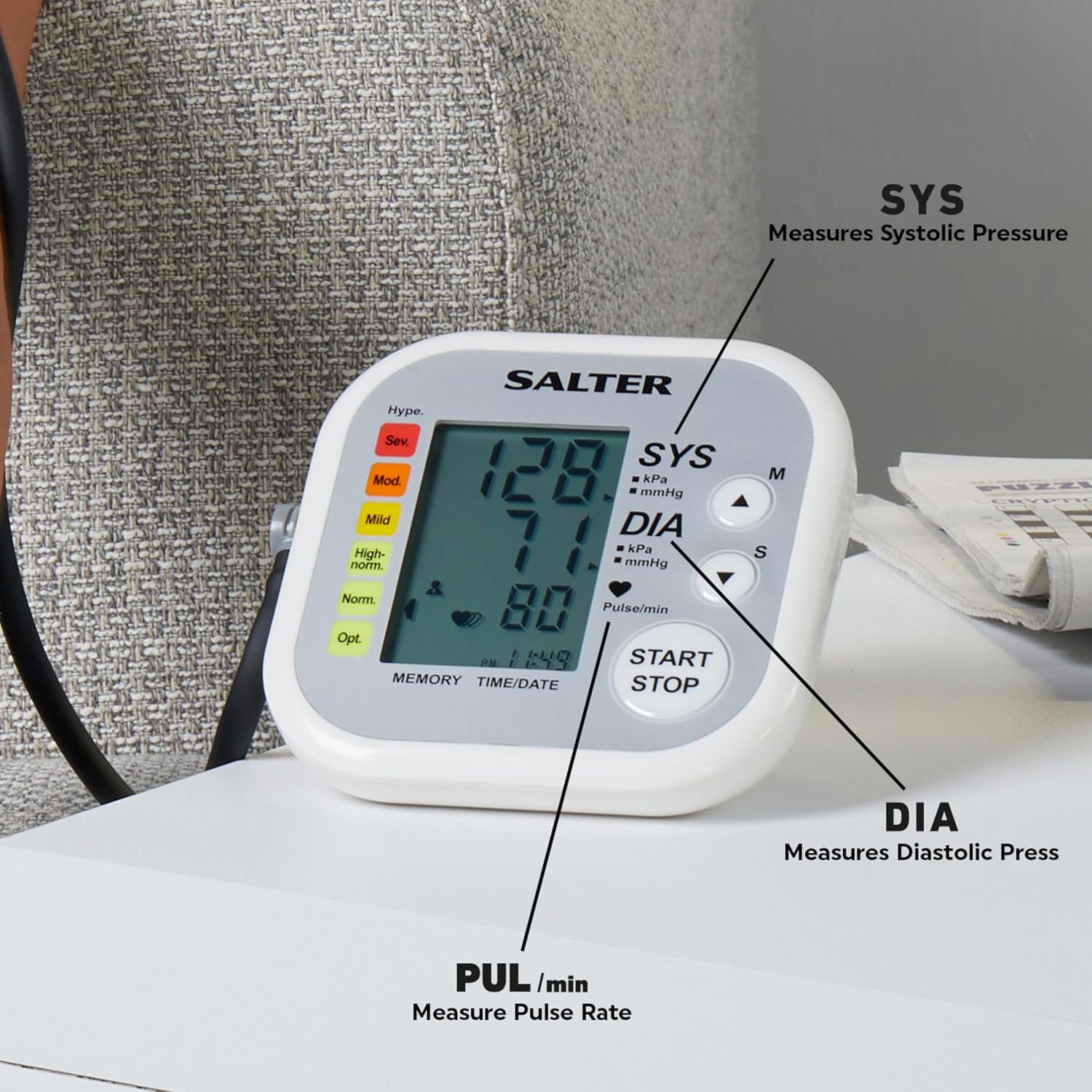 Salter Automatic Arm Blood Pressure Monitor