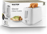 Salter Glacier 2-Slice Toaster - White - EK5575WHT