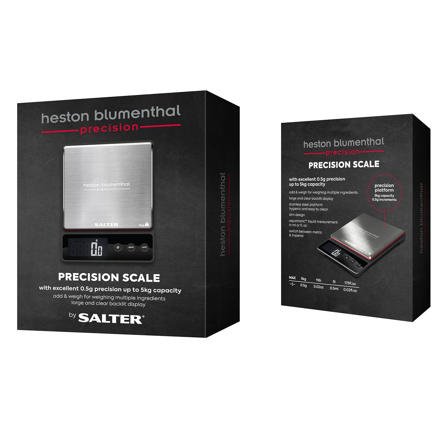Salter Heston Blumenthal Precision Digital Kitchen Scale - 1140A
