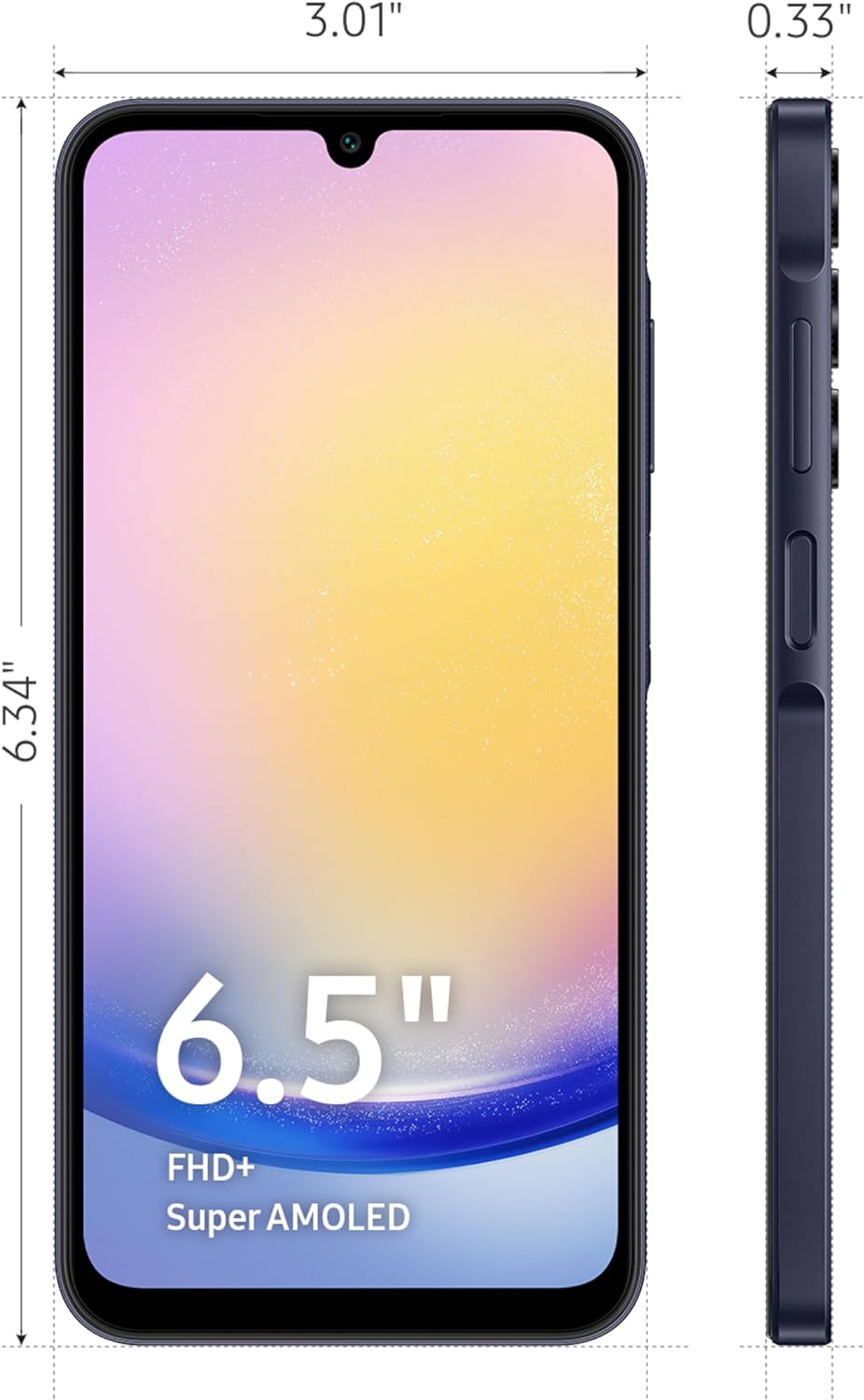 Samsung A25 5G DS 6GB/128 Mobile Phone