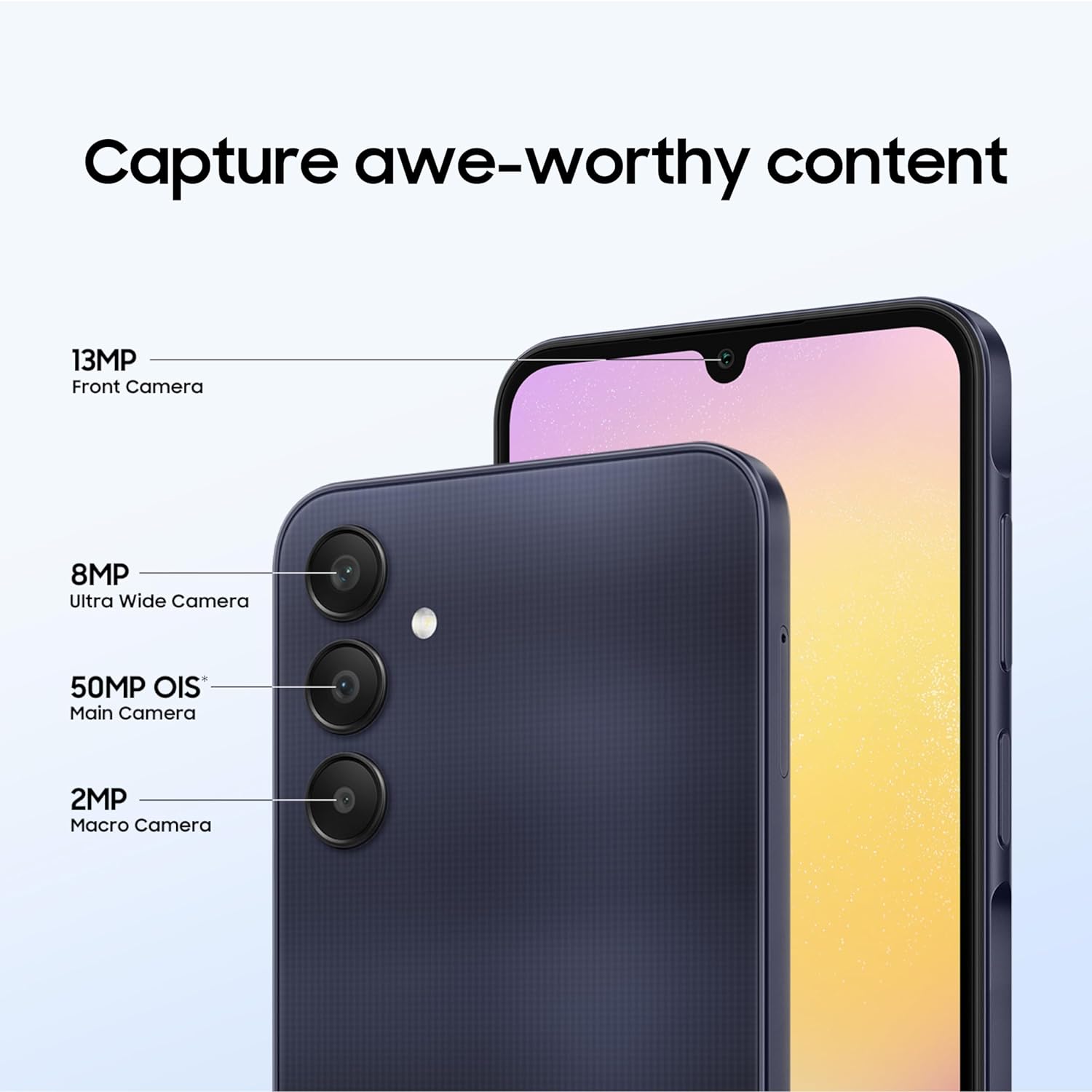 Teléfono móvil Samsung A25 5G DS 6GB/128GB