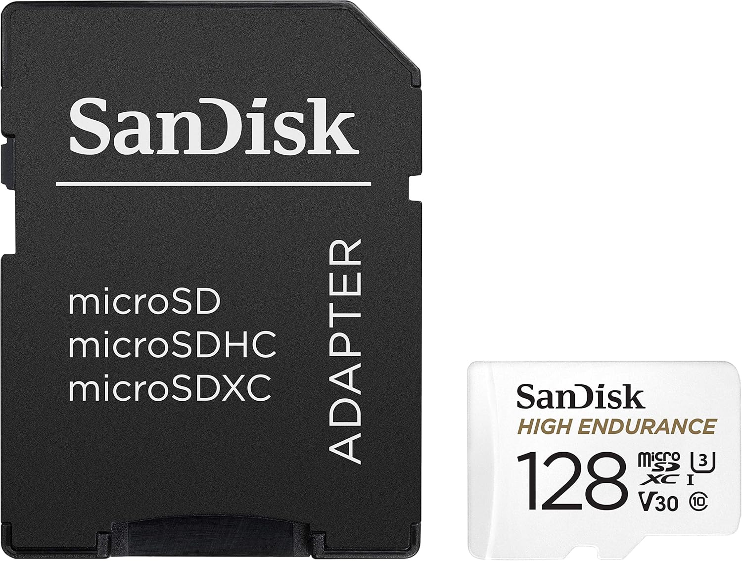 Tarjeta microSD de alta resistencia SanDisk con adaptador