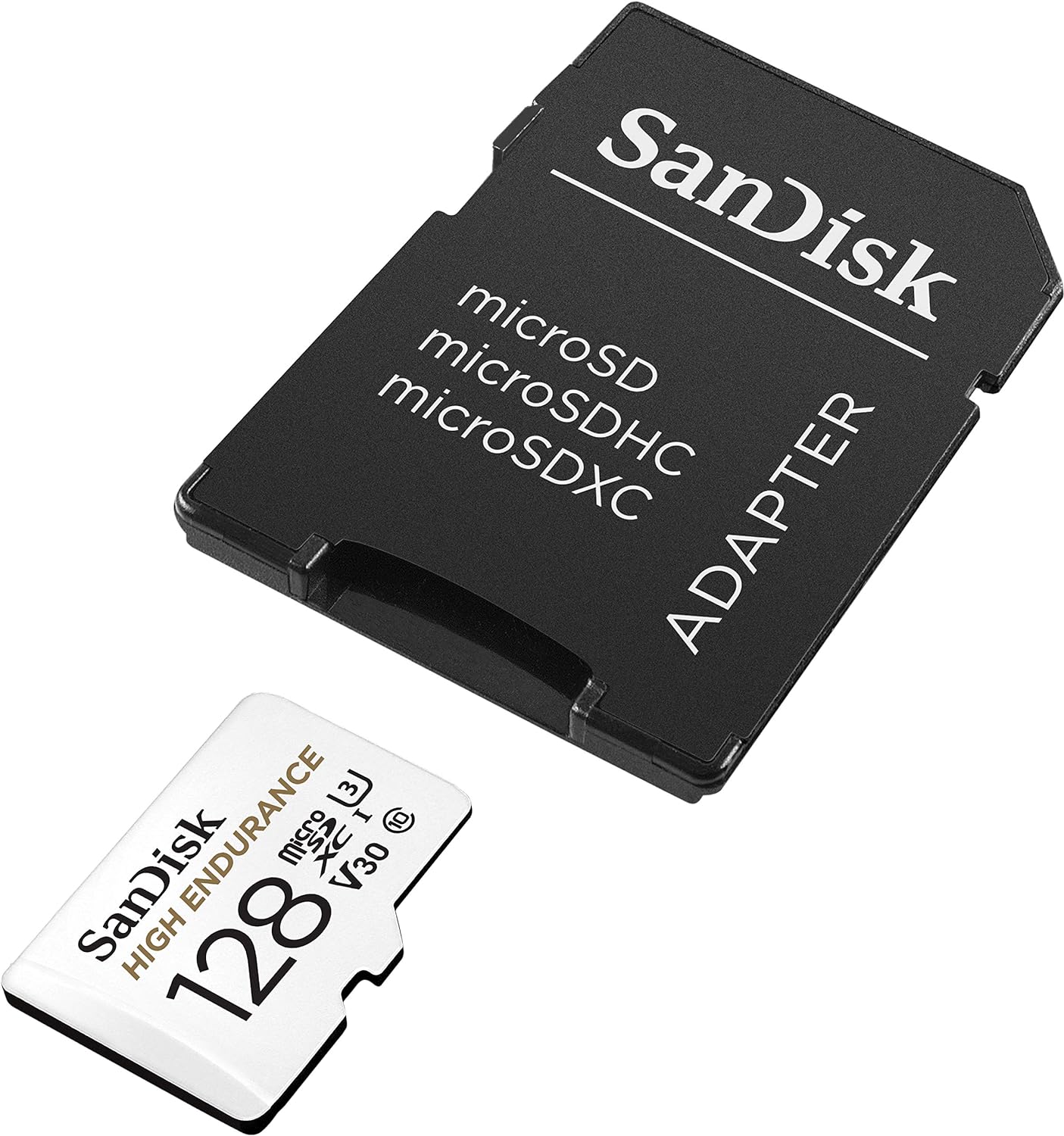 Tarjeta microSD de alta resistencia SanDisk con adaptador