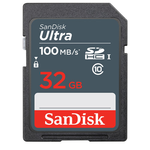 SanDisk 32GB Ultra SDHC UHS-I Memory Card - SDSDUNR-032G-GN3IN