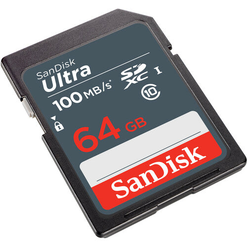 Tarjeta de memoria SanDisk Ultra SDXC UHS-I de 64 GB - SDSDUNR-064G-GN3IN