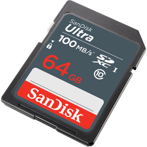 Tarjeta de memoria SanDisk Ultra SDXC UHS-I de 64 GB - SDSDUNR-064G-GN3IN