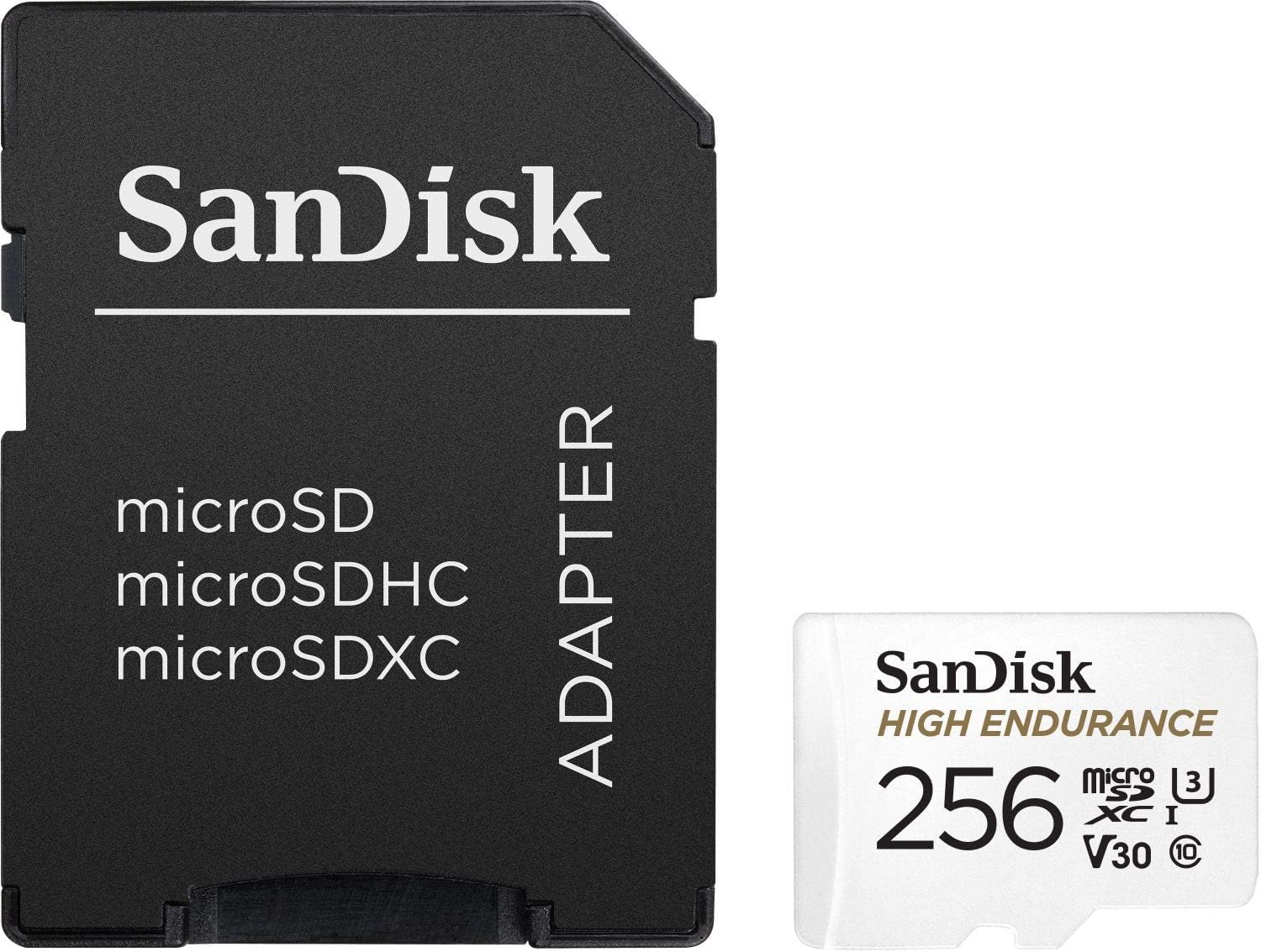Tarjeta microSD de alta resistencia SanDisk con adaptador