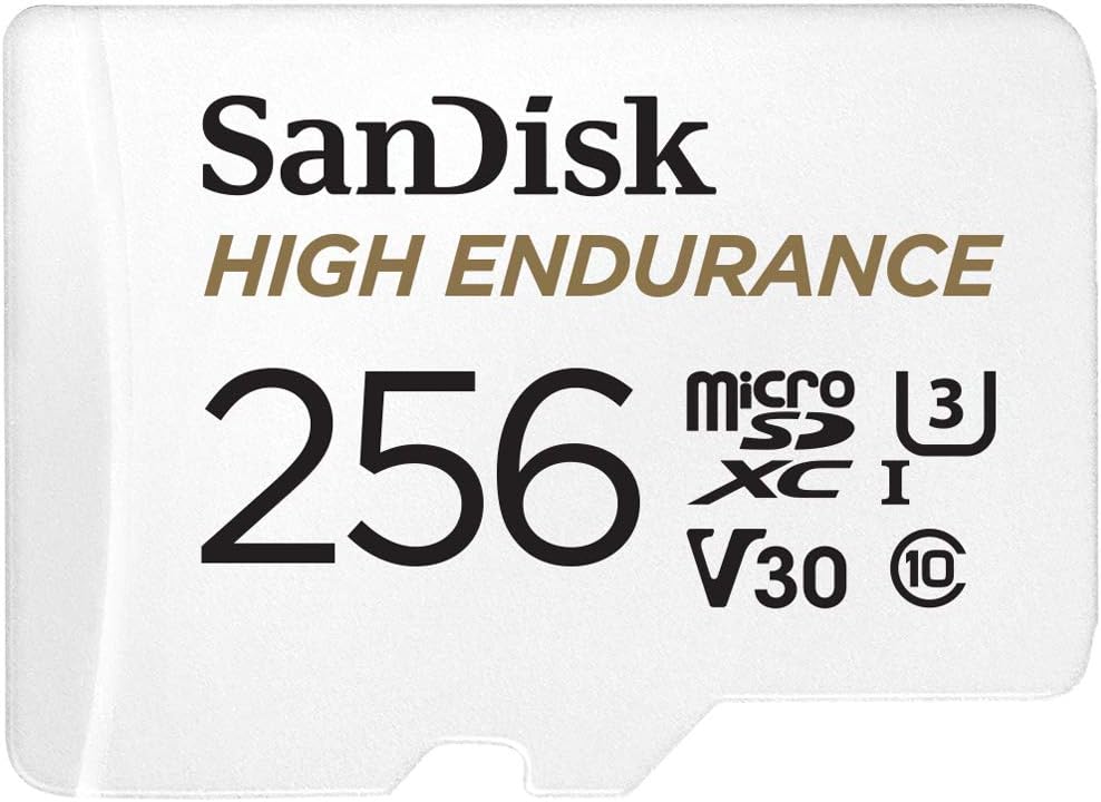 Tarjeta microSD de alta resistencia SanDisk con adaptador