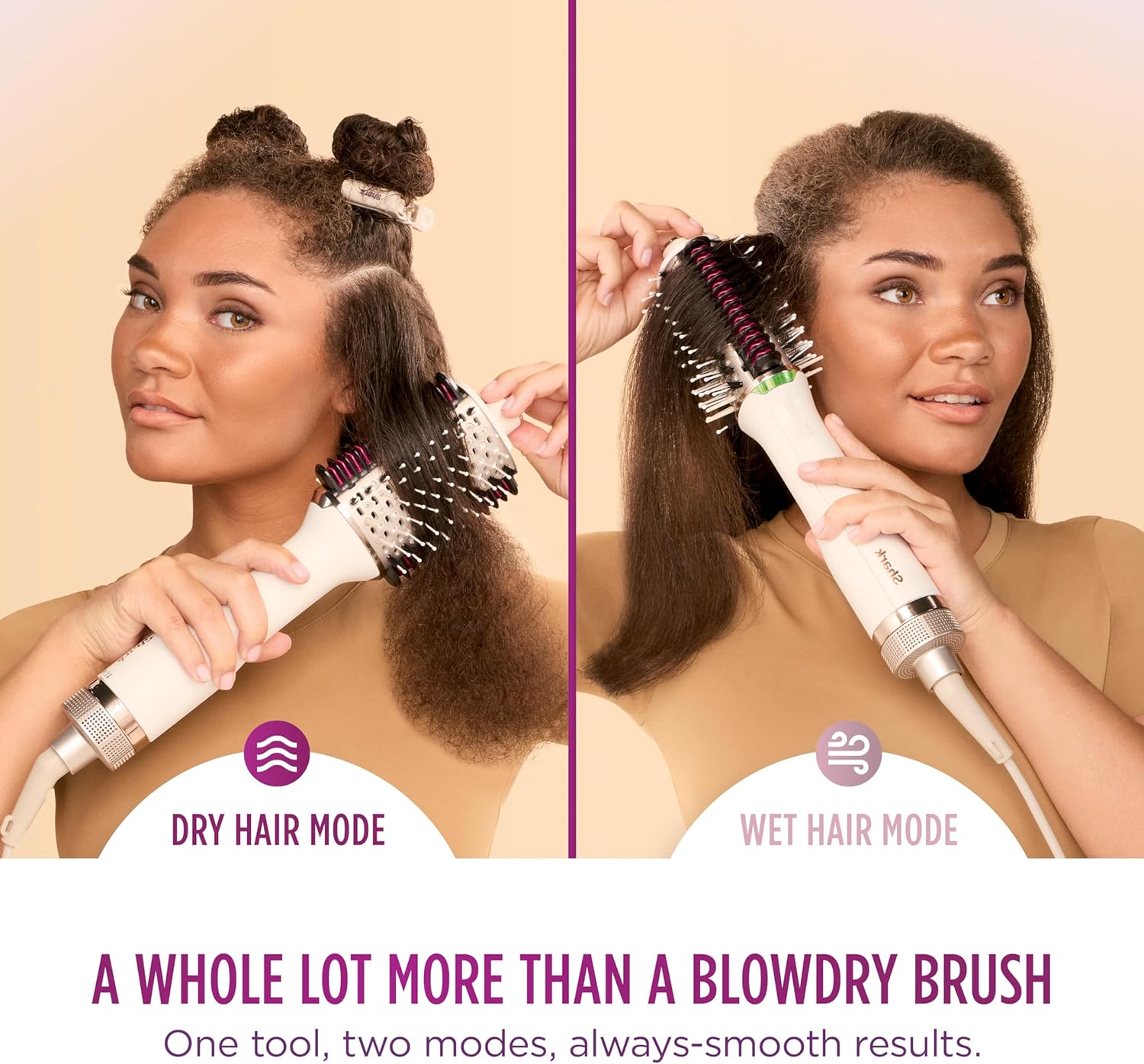 Shark SmoothStyle Hot Brush & Smoothing Comb - HT202UK