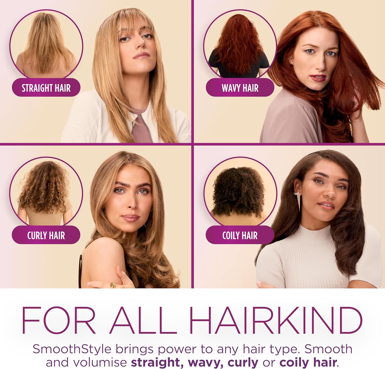 Shark SmoothStyle Hot Brush & Smoothing Comb - HT202UK