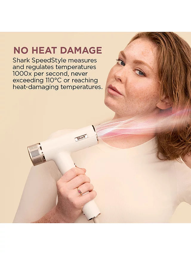Secador de pelo Shark SpeedStyle 3 en 1 para cabello rizado y encrespado - HD332UK