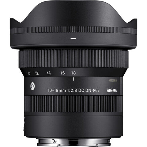 Sigma 10-18mm f/2.8 DC DN Contemporary Lens For Sony E