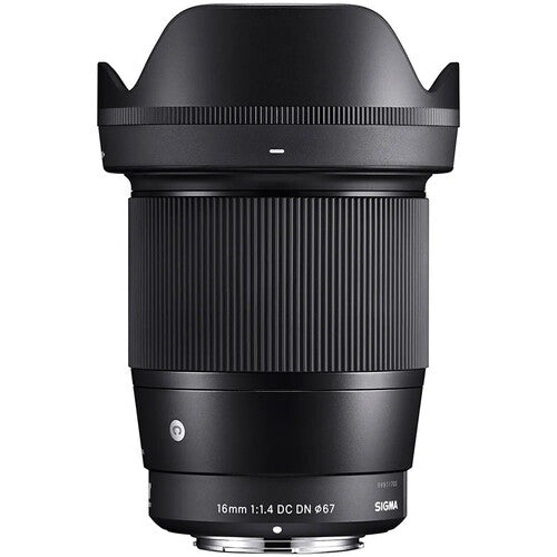 Objetivo contemporáneo Sigma 16 mm f/1,4 DC DN para Canon RF
