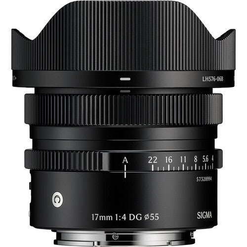 Sigma 17mm f/4 DG Contemporary Lens Black for Sony E