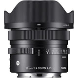 Sigma 17mm f/4 DG DN Contemporary Lens For Sony E