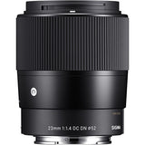 Sigma 23mm f1.4 DC DN Contemporary Lens For Sony E