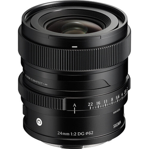 Sigma 24mm f/2 DG Contemporary Lens For Sony E - Black