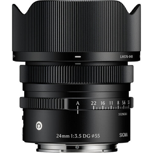 Sigma 24mm f/3.5 DG Contemporary Lens For Sony E - Black