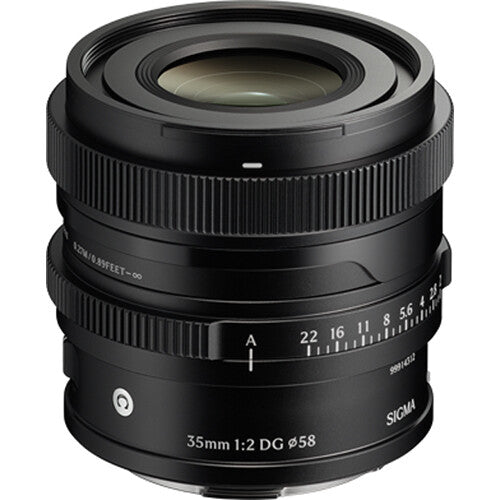 Sigma 35mm f/2 DG Contemporary Lens Black for Sony E