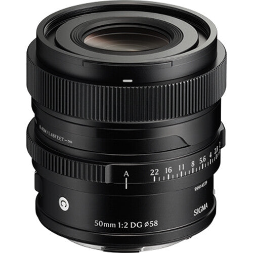 Sigma 50mm f/2 DG Contemporary Lens Black for Sony E