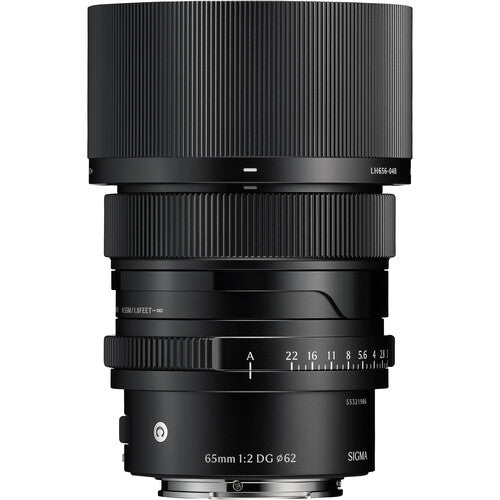 Sigma 65mm f/2 DG Contemporary Lens Black for Sony E