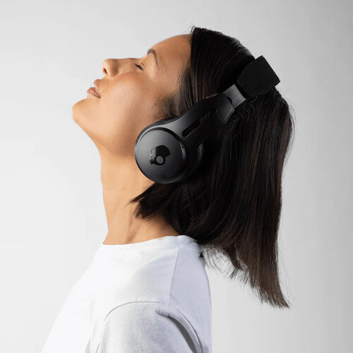 Skullcandy ICON ANC Wireless Active Noise-Canceling On-Ear Headphones - Black