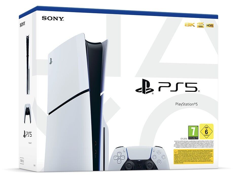 Sony PlayStation 5 Console Slim Disc 1TB - 1000040586