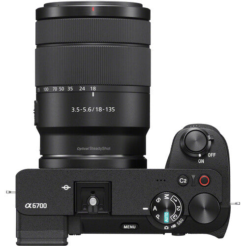 Sony a6700 Mirrorless Camera with 18-135mm f/3.5-5.6 OSS Lens Kit