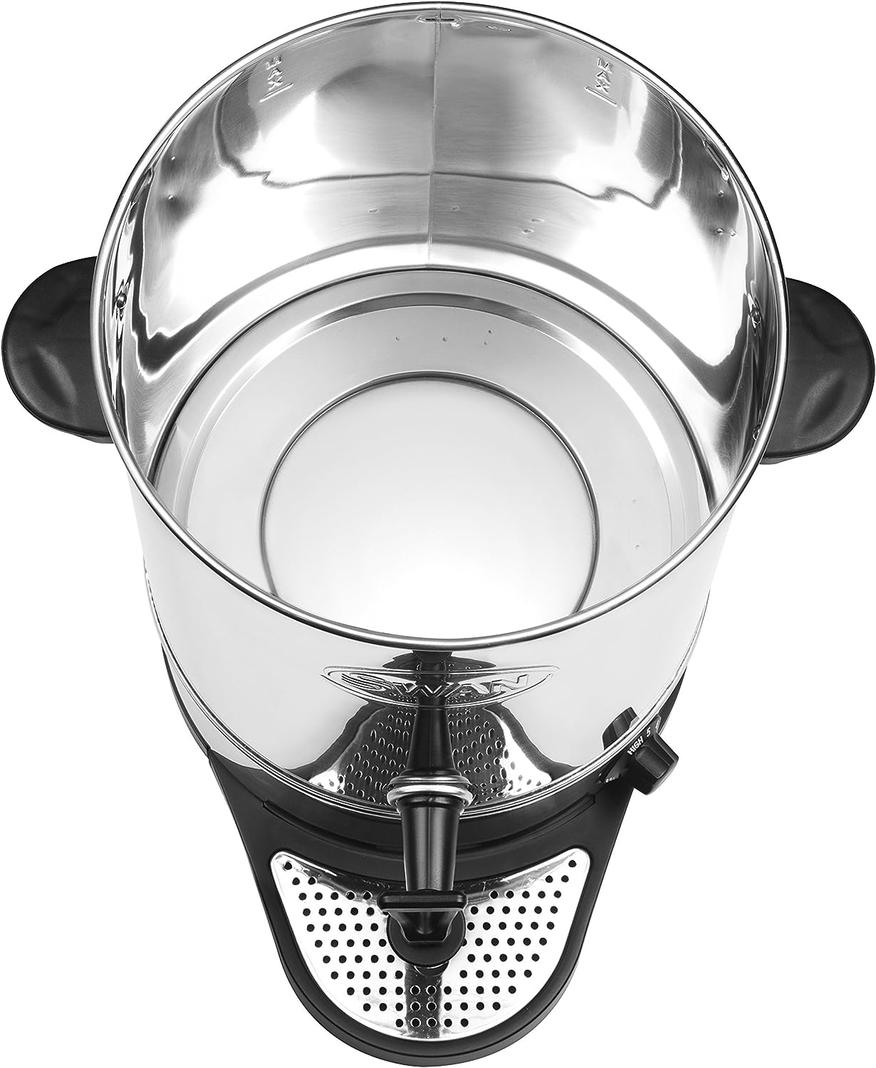 Urna de té Swan de acero inoxidable de 16 litros - SWU16L