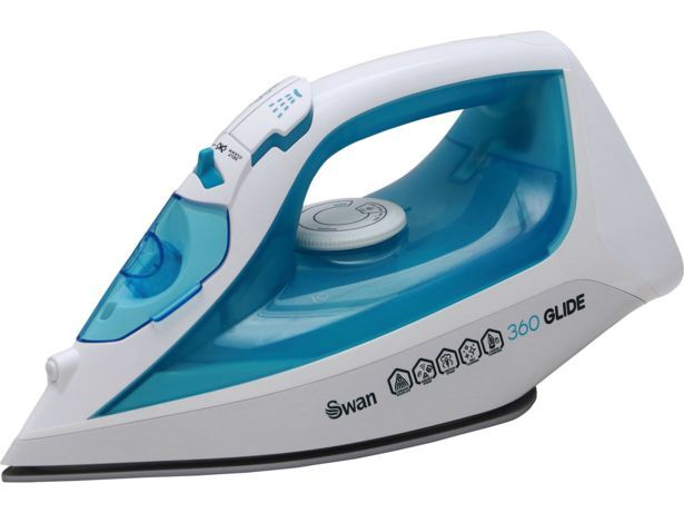 Swan 2-in-1 Cord or Cordless Steam Press Iron 2600W - SI16410N