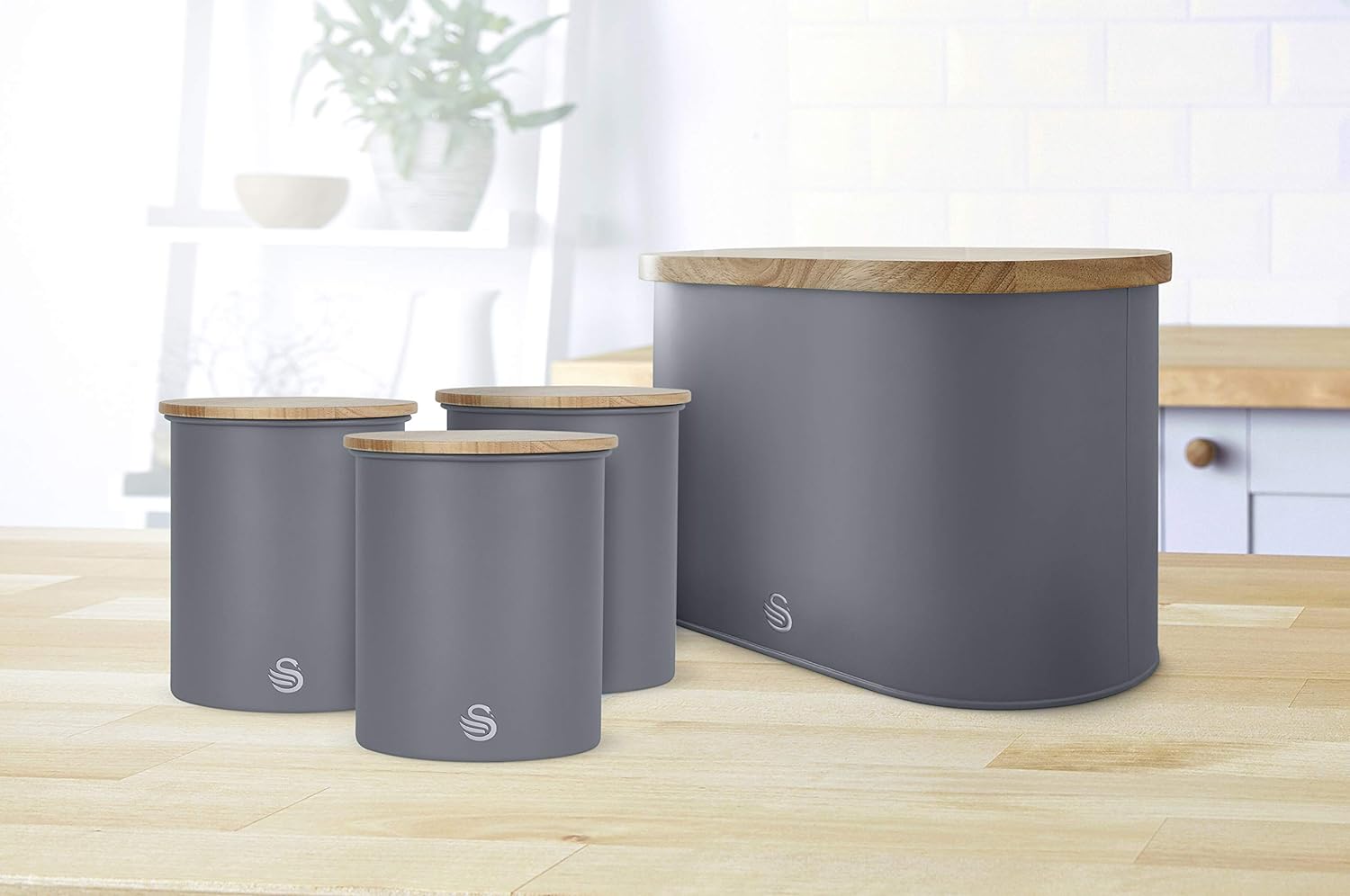 Swan Nordic Set Of 3 Storage Canisters - SWKA17513