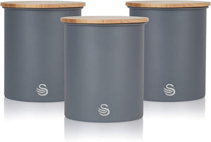 Swan Nordic Set Of 3 Storage Canisters - SWKA17513