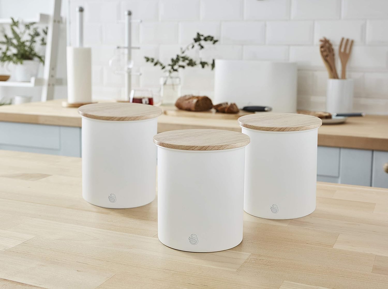 Swan Nordic Set Of 3 Storage Canisters - SWKA17513