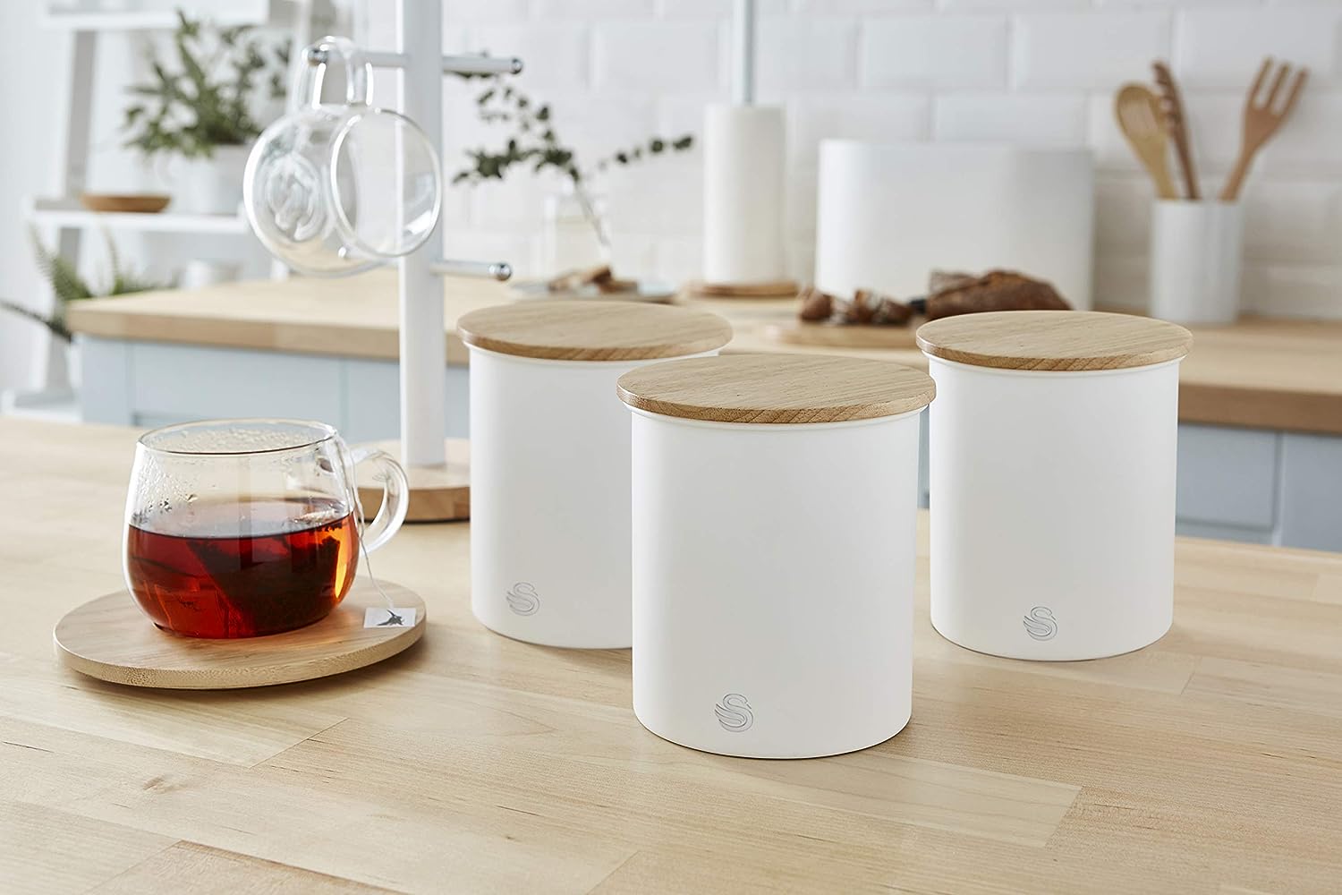 Swan Nordic Set Of 3 Storage Canisters - SWKA17513