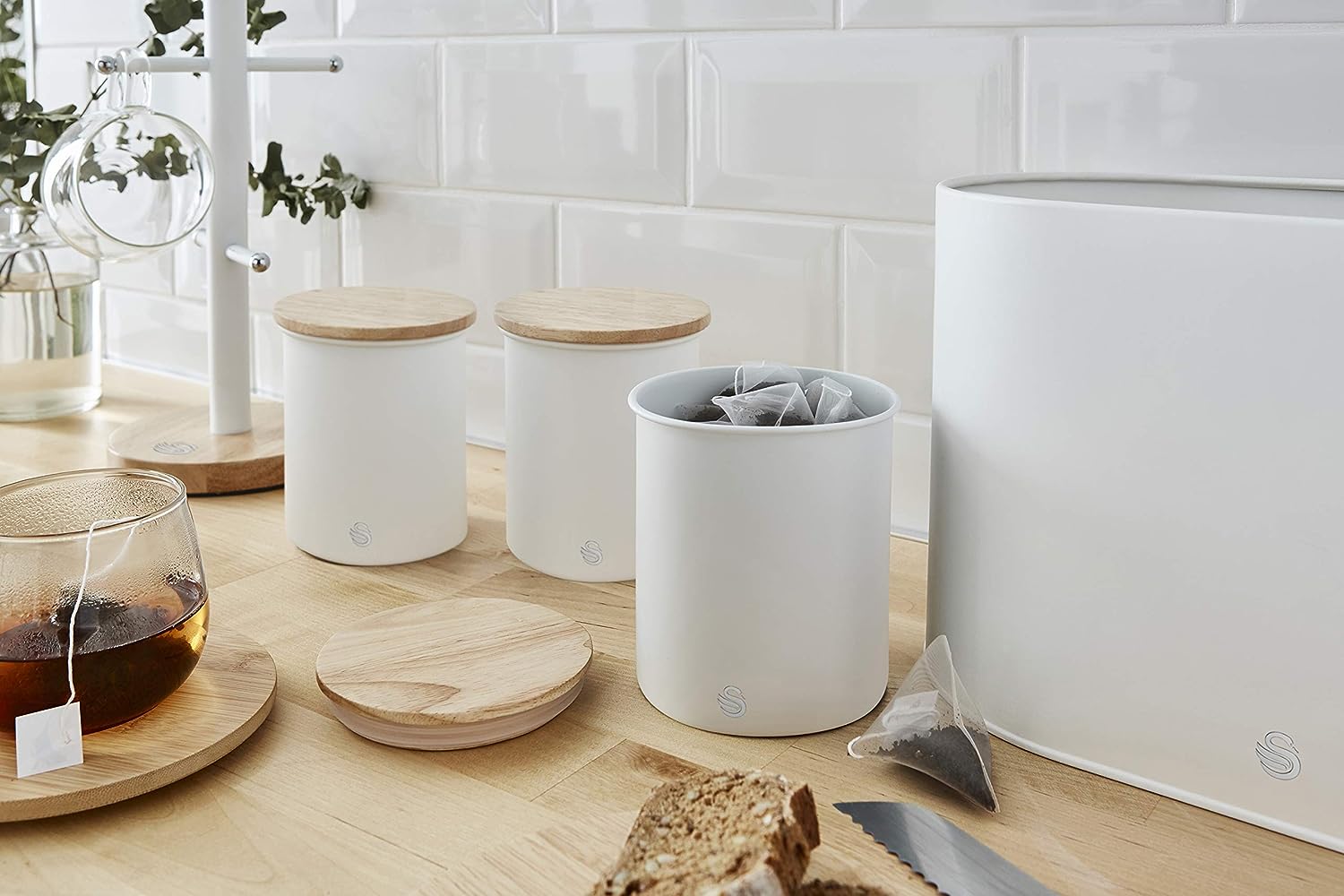Swan Nordic Set Of 3 Storage Canisters - SWKA17513