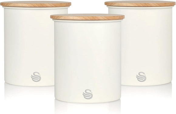 Swan Nordic Set Of 3 Storage Canisters - SWKA17513N