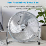 Tower 18" High-Speed Velocity Floor Fan - T662000