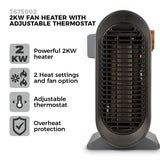 Tower 2KW Fan Heater | T675002