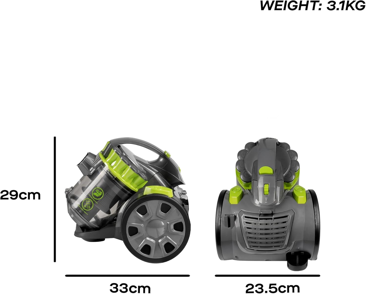 Daewoo Tornado Cyclonic 700W Cylinder Vacuum Cleaner