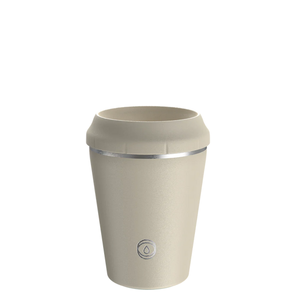 TOPL Reusable Coffee Cup 12oz | Oatmeal