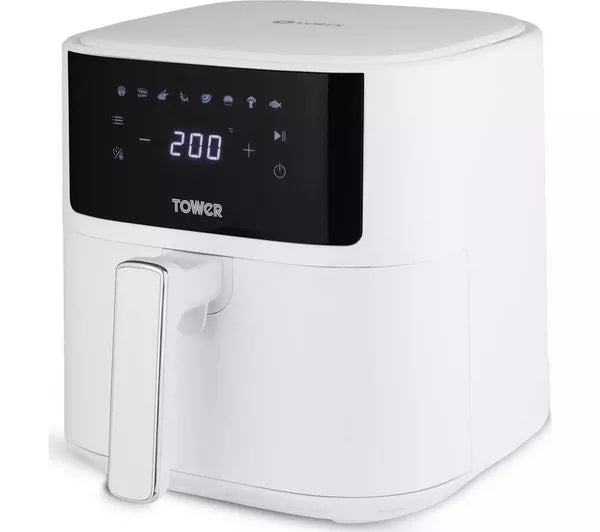 Freidora de aire digital Tower Vortx de 6 l - T17169WHT