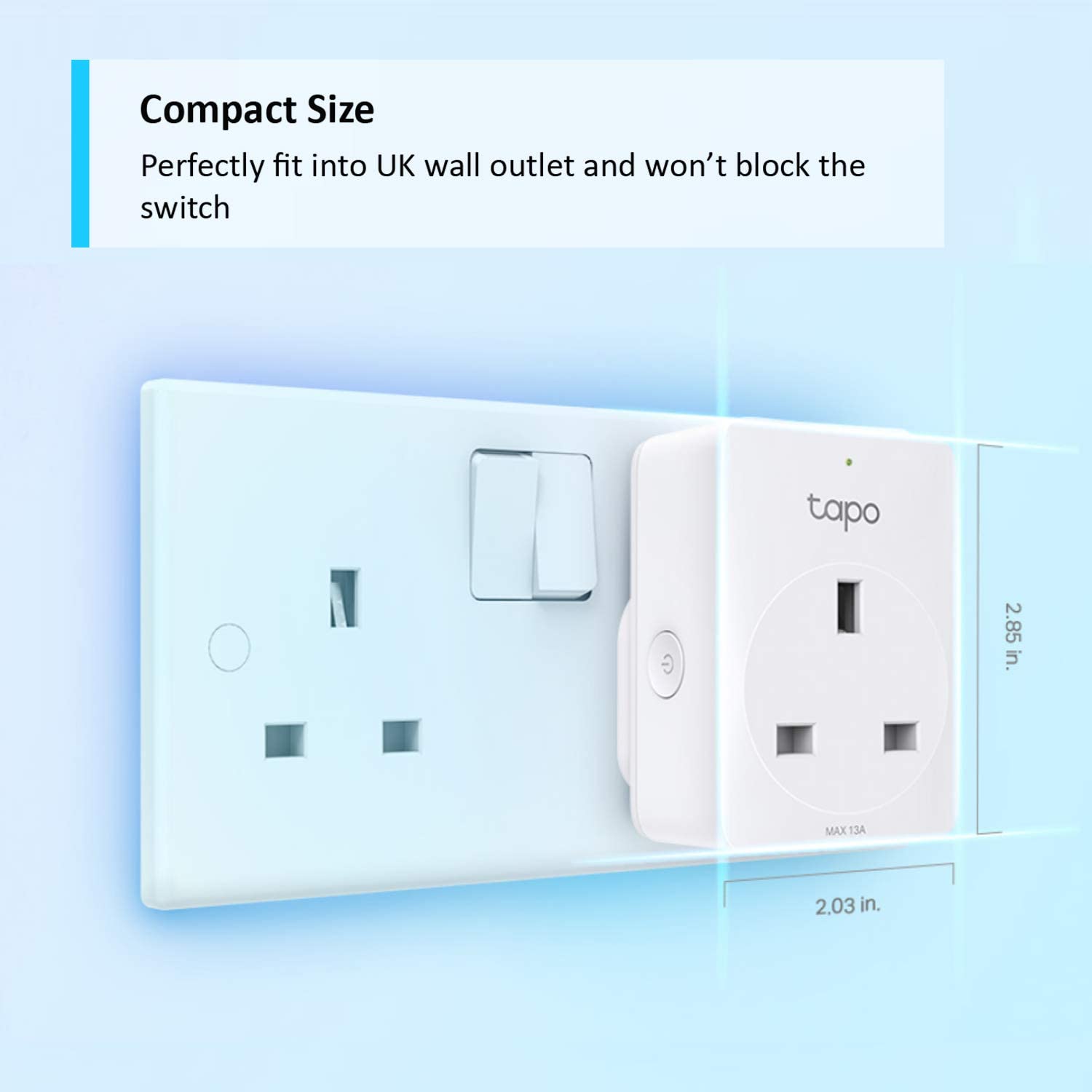 TP-LINK (P100 4PK) Mini Smart Wi-Fi Socket