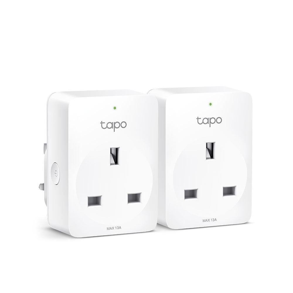 Prise Wi-Fi intelligente Mini TP-LINK (TAPO P100, lot de 2)