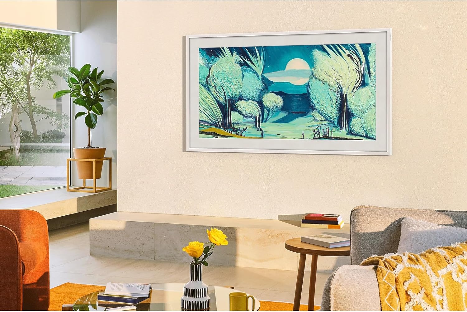 Samsung The Frame LS03 55" 4K HDR Smart QLED TV - TQ55LS03FAUXXC