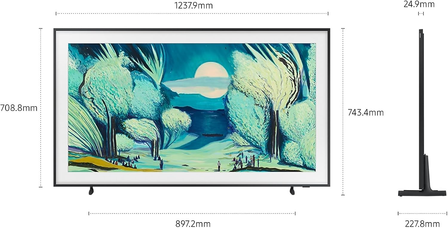 Samsung The Frame LS03 55" 4K HDR Smart QLED TV - TQ55LS03FAUXXC