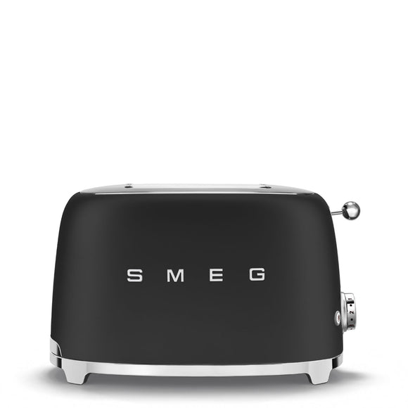 Smeg 50's Style 2 Slice Toaster | Matt Black
